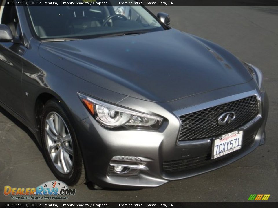 2014 Infiniti Q 50 3.7 Premium Graphite Shadow / Graphite Photo #5
