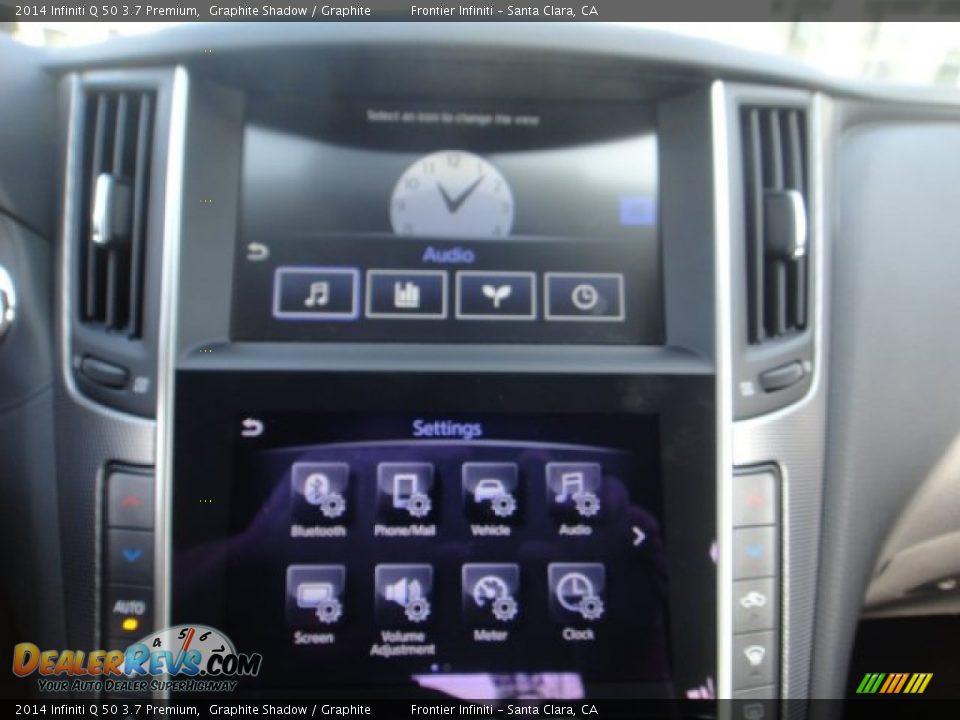 2014 Infiniti Q 50 3.7 Premium Graphite Shadow / Graphite Photo #13