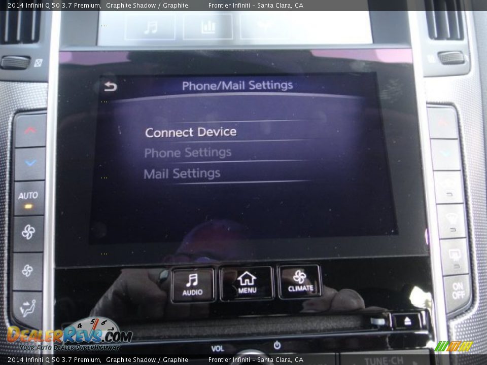 2014 Infiniti Q 50 3.7 Premium Graphite Shadow / Graphite Photo #14