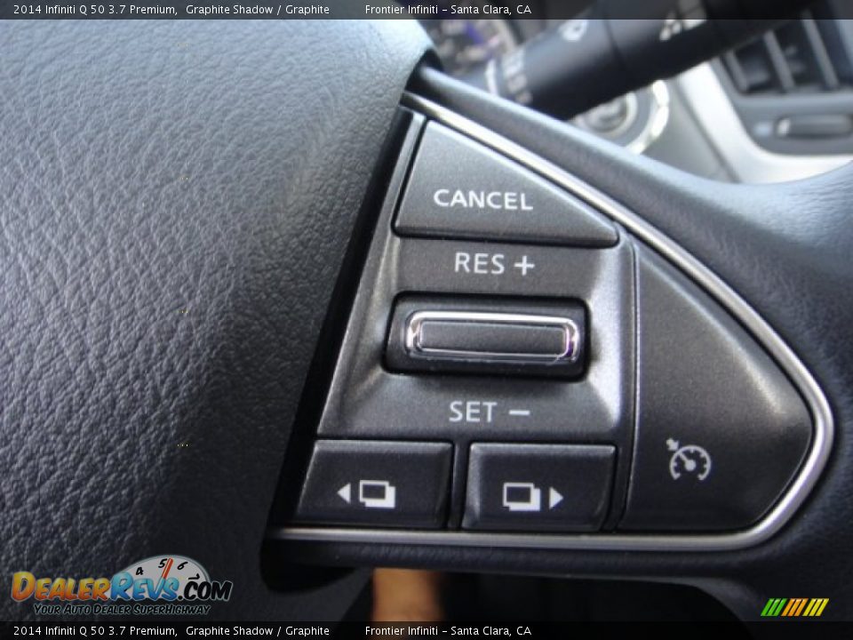 2014 Infiniti Q 50 3.7 Premium Graphite Shadow / Graphite Photo #15