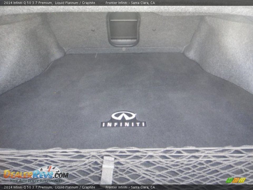 2014 Infiniti Q 50 3.7 Premium Liquid Platinum / Graphite Photo #8