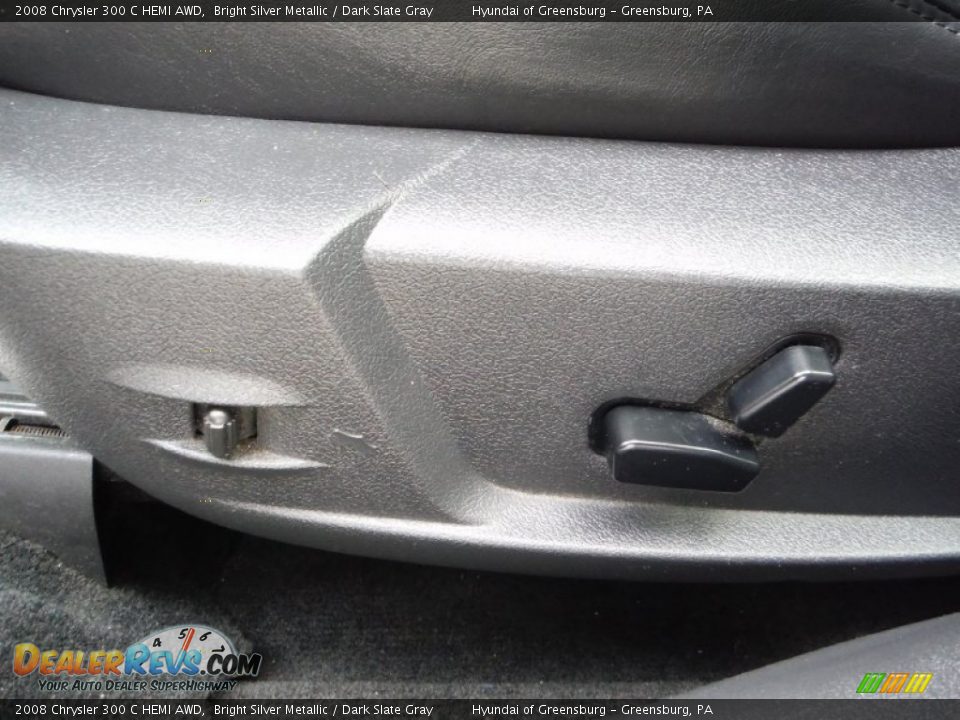 2008 Chrysler 300 C HEMI AWD Bright Silver Metallic / Dark Slate Gray Photo #16