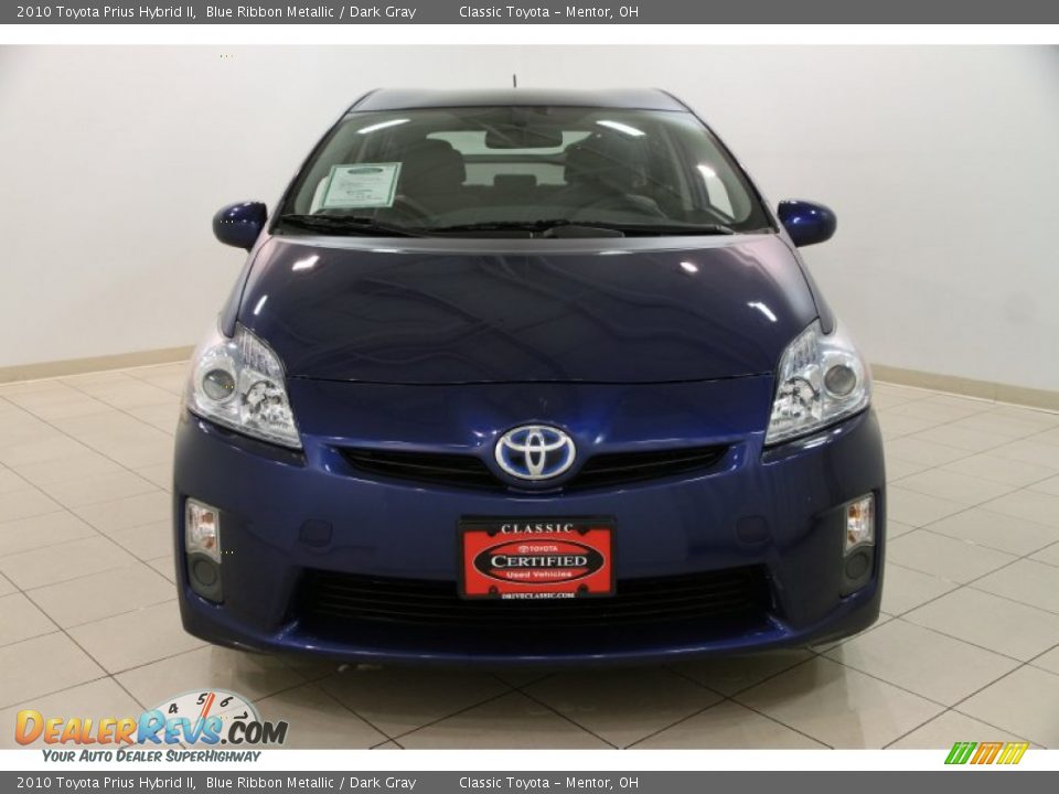 2010 Toyota Prius Hybrid II Blue Ribbon Metallic / Dark Gray Photo #2