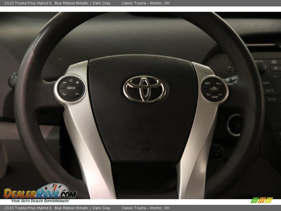 2010 Toyota Prius Hybrid II Blue Ribbon Metallic / Dark Gray Photo #6