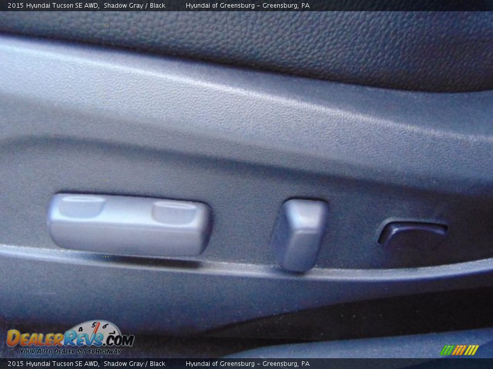 2015 Hyundai Tucson SE AWD Shadow Gray / Black Photo #11