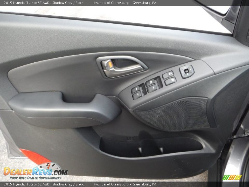 2015 Hyundai Tucson SE AWD Shadow Gray / Black Photo #10