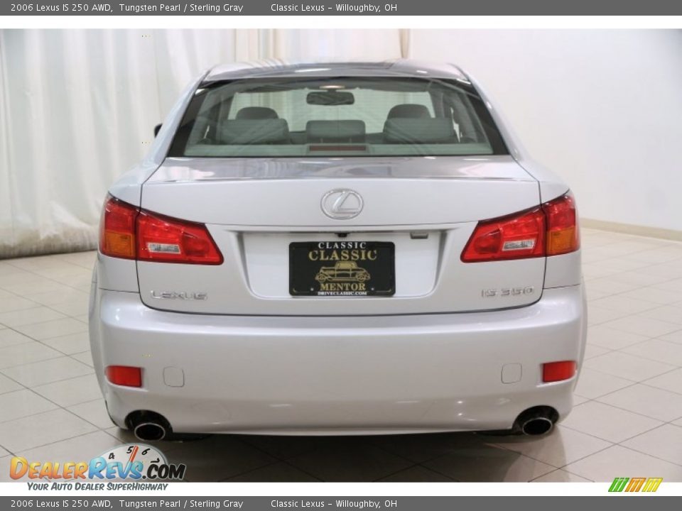2006 Lexus IS 250 AWD Tungsten Pearl / Sterling Gray Photo #21