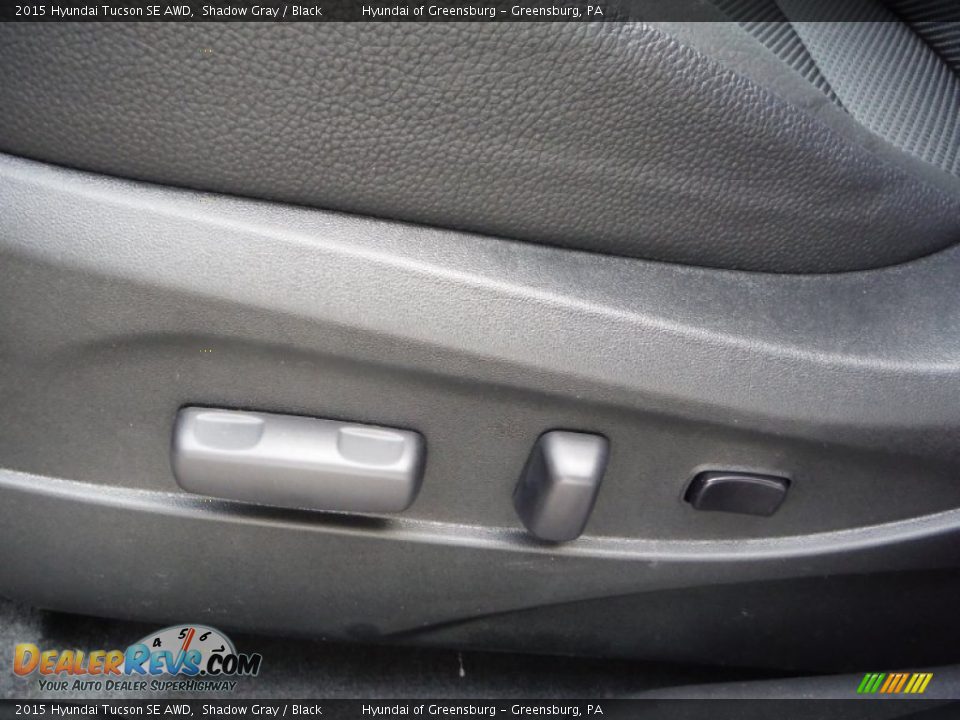 2015 Hyundai Tucson SE AWD Shadow Gray / Black Photo #12