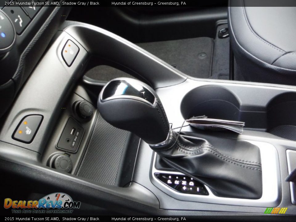 2015 Hyundai Tucson SE AWD Shadow Gray / Black Photo #13