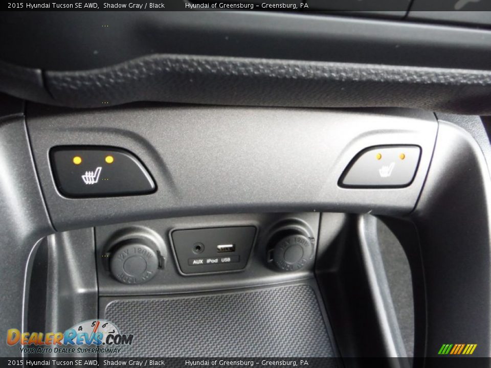 2015 Hyundai Tucson SE AWD Shadow Gray / Black Photo #14
