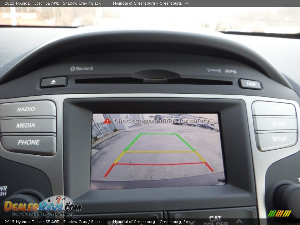 2015 Hyundai Tucson SE AWD Shadow Gray / Black Photo #16