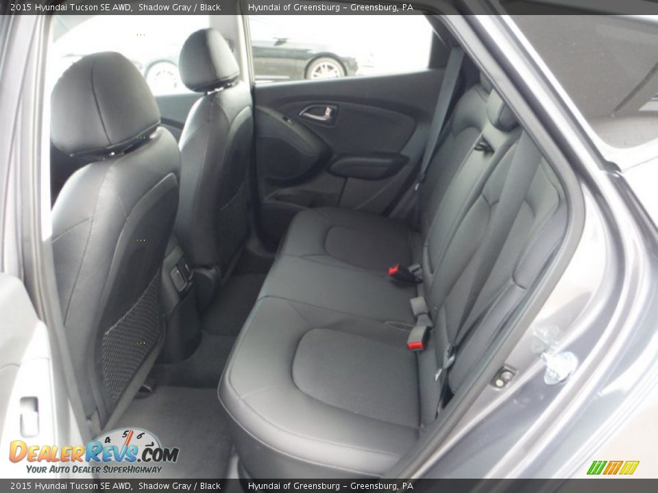 2015 Hyundai Tucson SE AWD Shadow Gray / Black Photo #17