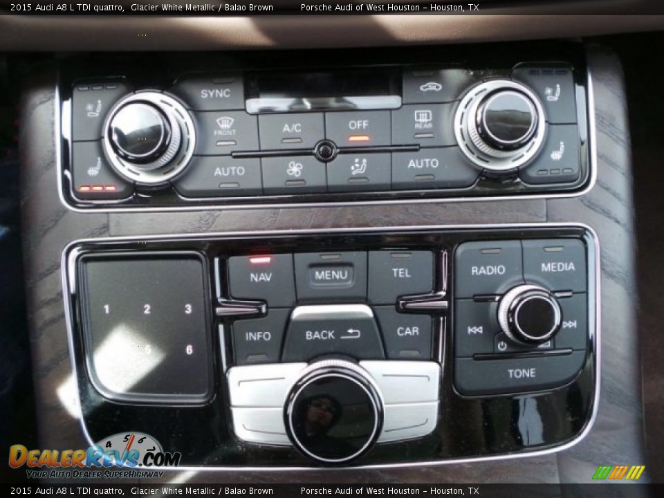 Controls of 2015 Audi A8 L TDI quattro Photo #24