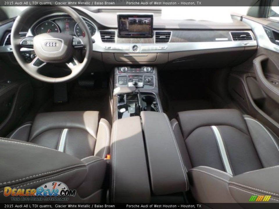 Dashboard of 2015 Audi A8 L TDI quattro Photo #30