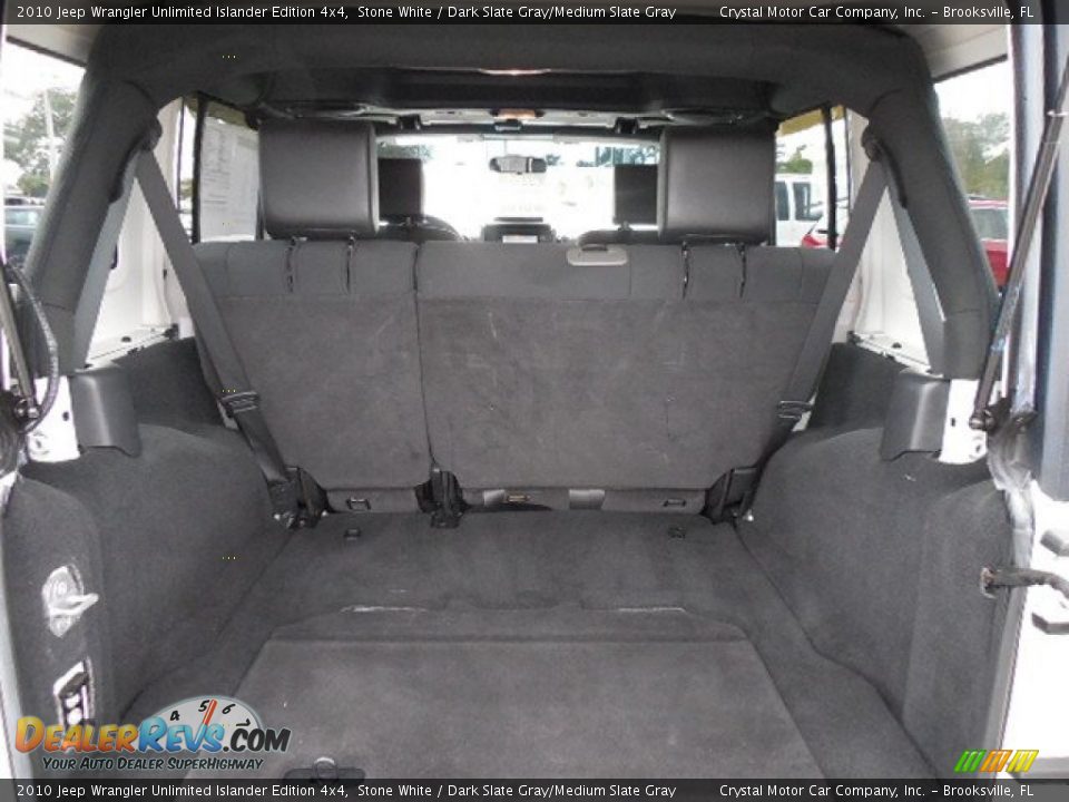 2010 Jeep Wrangler Unlimited Islander Edition 4x4 Stone White / Dark Slate Gray/Medium Slate Gray Photo #7