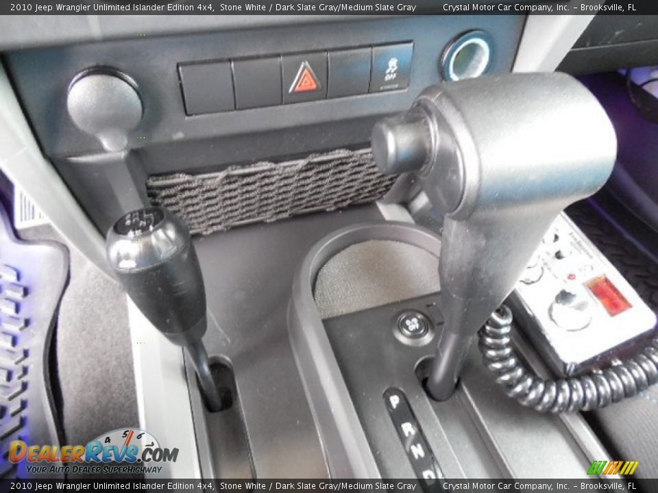 2010 Jeep Wrangler Unlimited Islander Edition 4x4 Stone White / Dark Slate Gray/Medium Slate Gray Photo #23