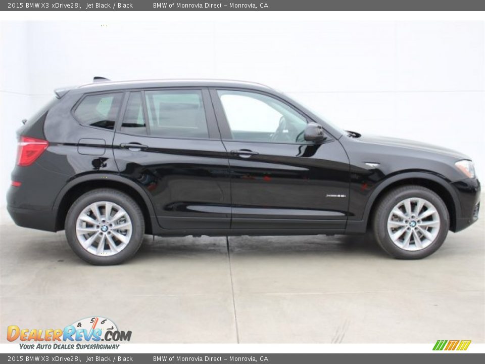 2015 BMW X3 xDrive28i Jet Black / Black Photo #2