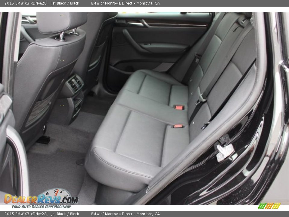 2015 BMW X3 xDrive28i Jet Black / Black Photo #5