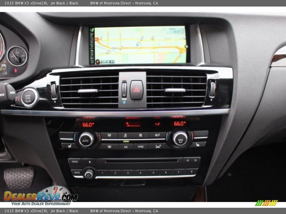 2015 BMW X3 xDrive28i Jet Black / Black Photo #7