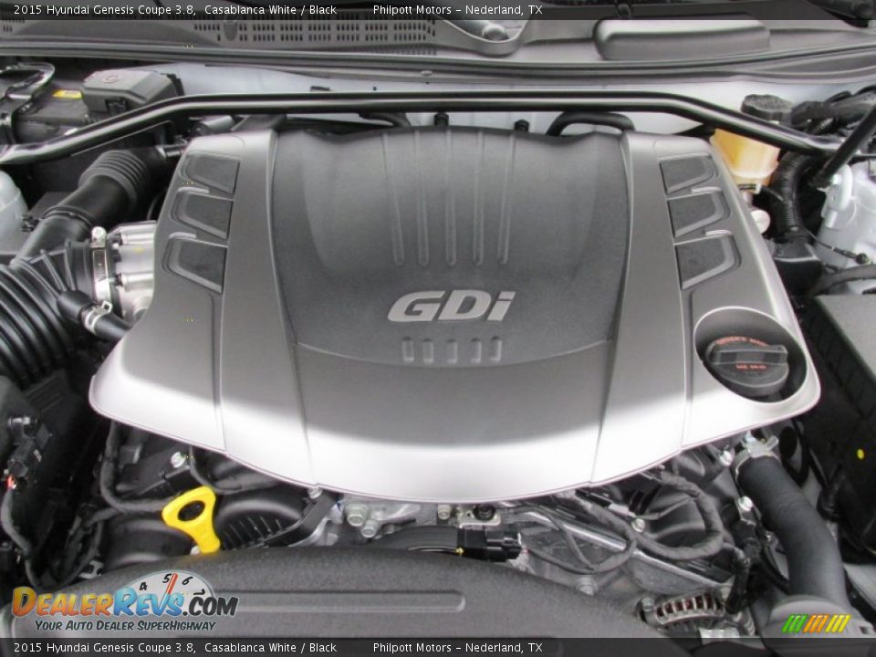 2015 Hyundai Genesis Coupe 3.8 3.8 Liter GDI DOHC 24-Valve DCVVT V6 Engine Photo #17