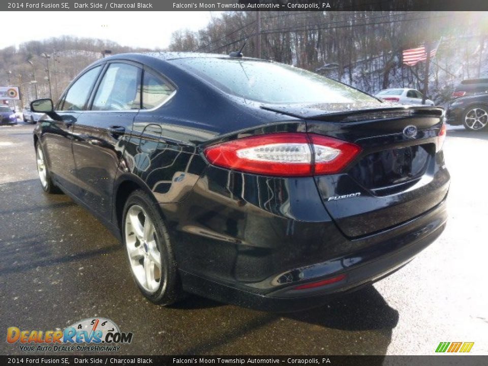 2014 Ford Fusion SE Dark Side / Charcoal Black Photo #4