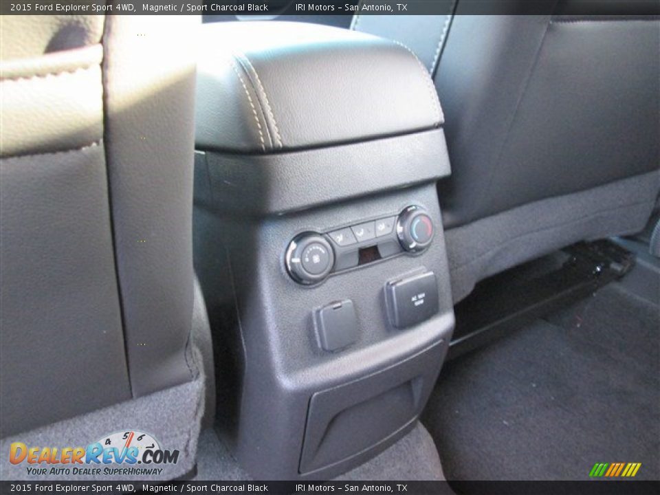 2015 Ford Explorer Sport 4WD Magnetic / Sport Charcoal Black Photo #13