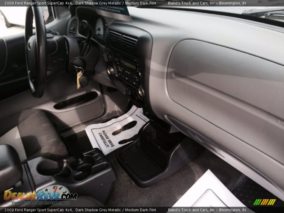 2009 Ford Ranger Sport SuperCab 4x4 Dark Shadow Grey Metallic / Medium Dark Flint Photo #3