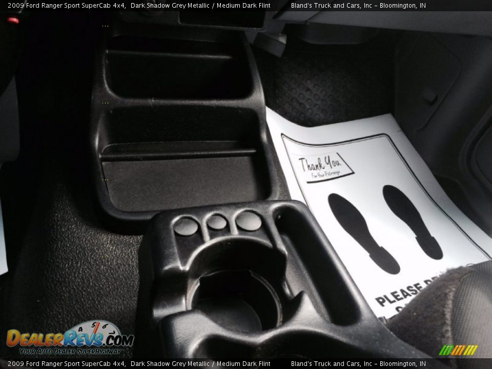 2009 Ford Ranger Sport SuperCab 4x4 Dark Shadow Grey Metallic / Medium Dark Flint Photo #24