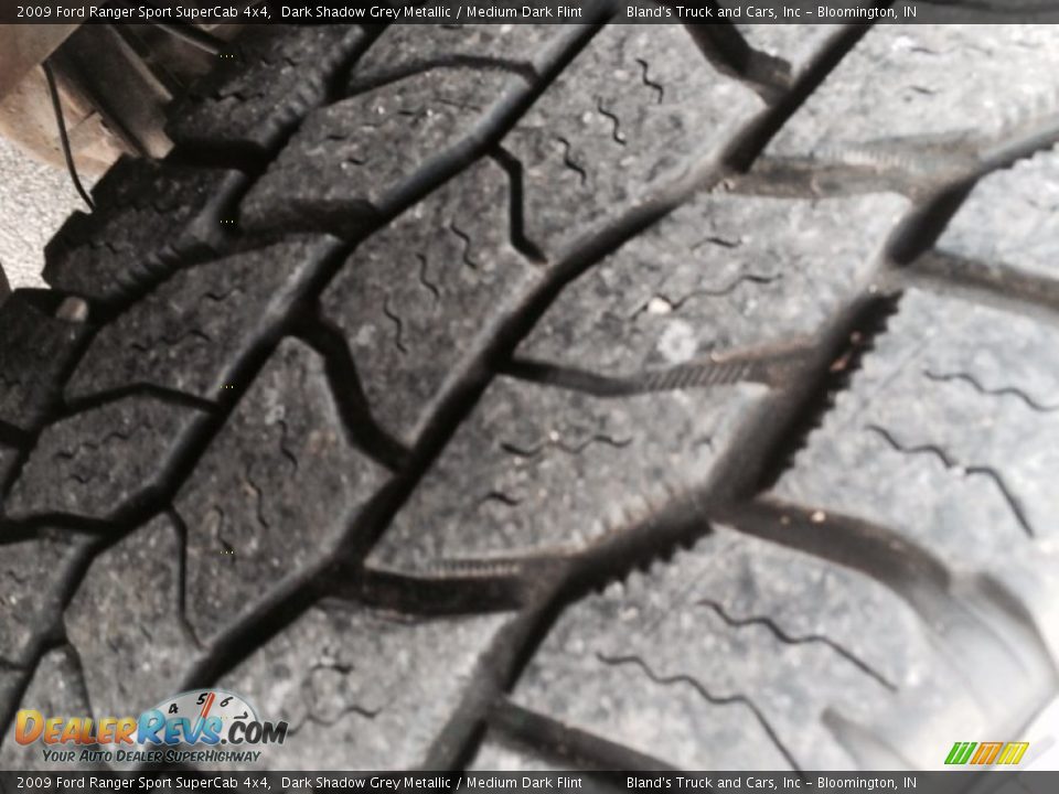 2009 Ford Ranger Sport SuperCab 4x4 Dark Shadow Grey Metallic / Medium Dark Flint Photo #27