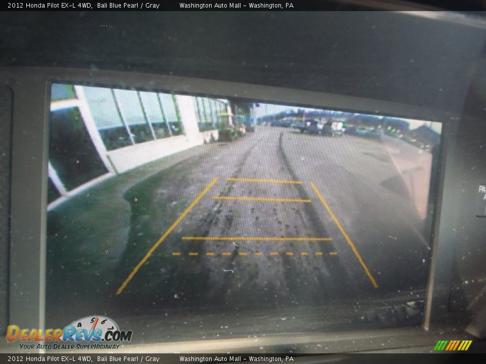 2012 Honda Pilot EX-L 4WD Bali Blue Pearl / Gray Photo #14