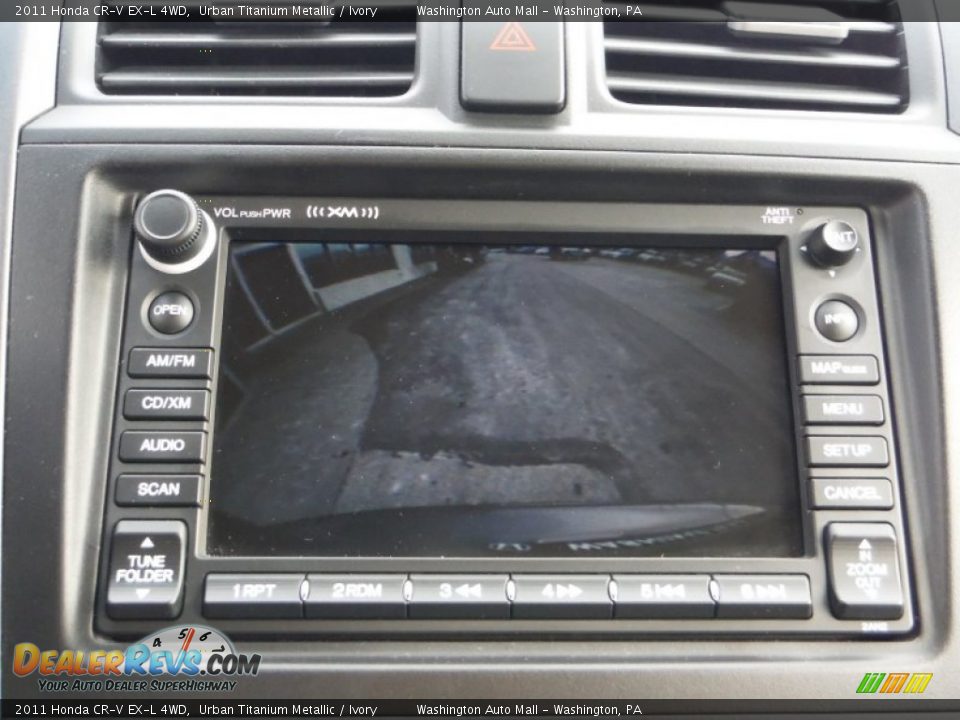 2011 Honda CR-V EX-L 4WD Urban Titanium Metallic / Ivory Photo #15