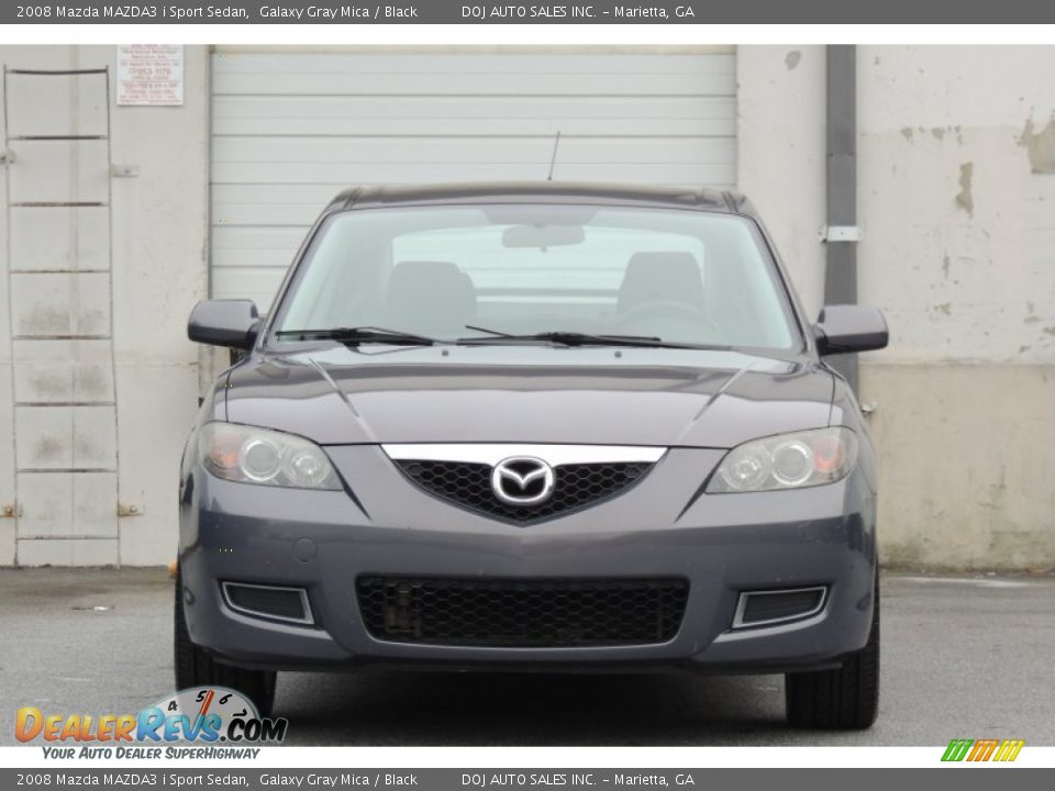 2008 Mazda MAZDA3 i Sport Sedan Galaxy Gray Mica / Black Photo #34