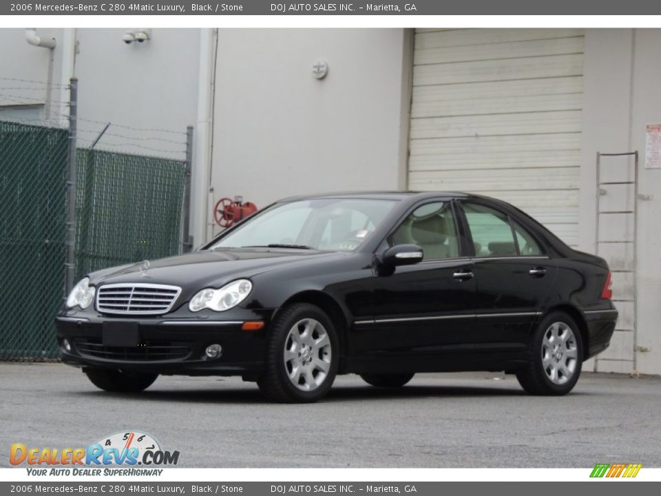 Front 3/4 View of 2006 Mercedes-Benz C 280 4Matic Luxury Photo #11