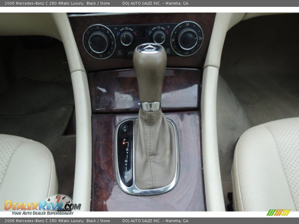 2006 Mercedes-Benz C 280 4Matic Luxury Shifter Photo #17