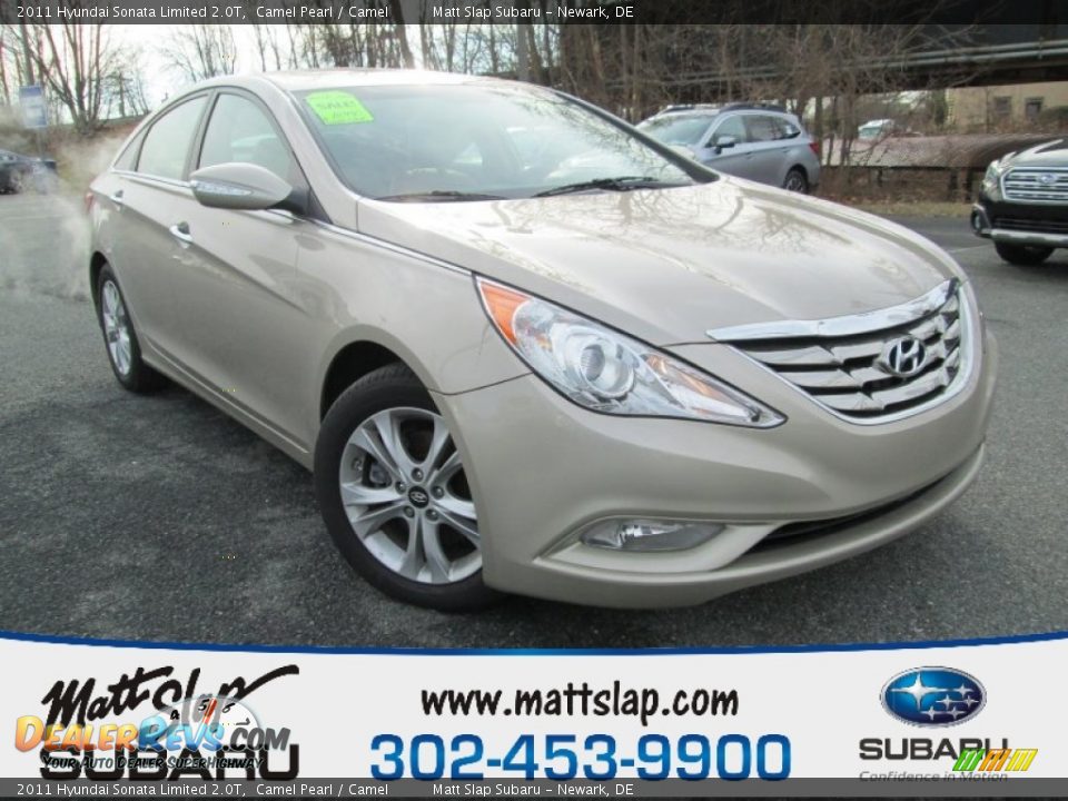 2011 Hyundai Sonata Limited 2.0T Camel Pearl / Camel Photo #1