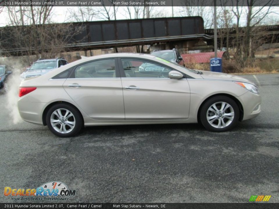2011 Hyundai Sonata Limited 2.0T Camel Pearl / Camel Photo #5