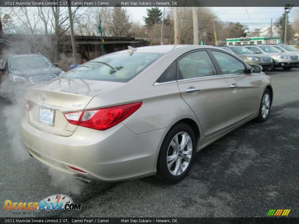 2011 Hyundai Sonata Limited 2.0T Camel Pearl / Camel Photo #6