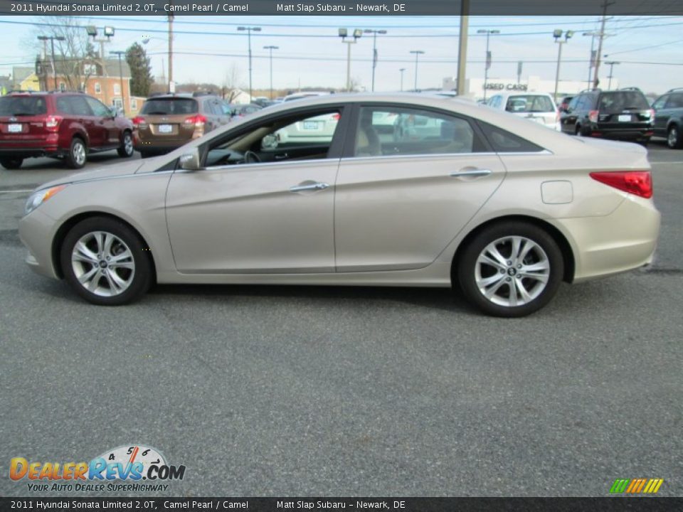 2011 Hyundai Sonata Limited 2.0T Camel Pearl / Camel Photo #9