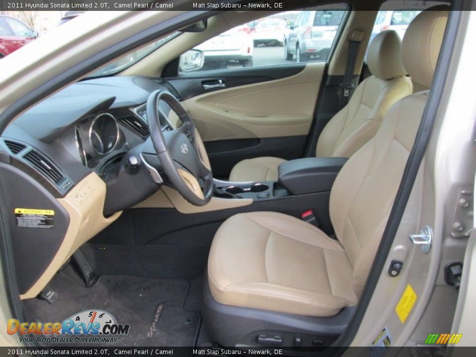 2011 Hyundai Sonata Limited 2.0T Camel Pearl / Camel Photo #11