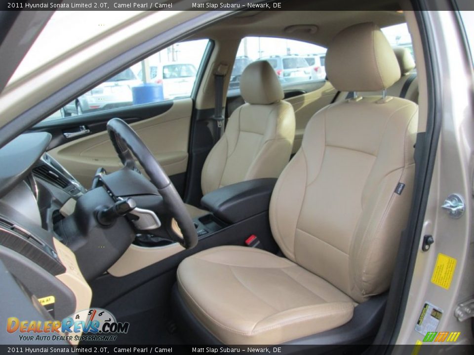 2011 Hyundai Sonata Limited 2.0T Camel Pearl / Camel Photo #14
