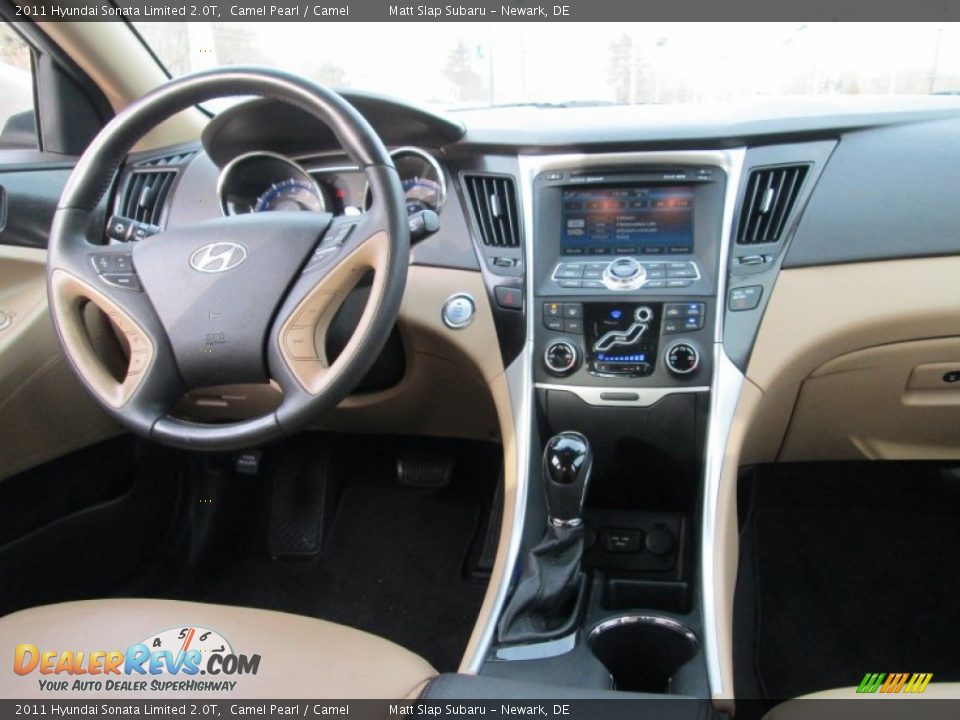 2011 Hyundai Sonata Limited 2.0T Camel Pearl / Camel Photo #16
