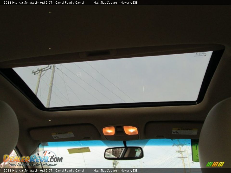 2011 Hyundai Sonata Limited 2.0T Camel Pearl / Camel Photo #20