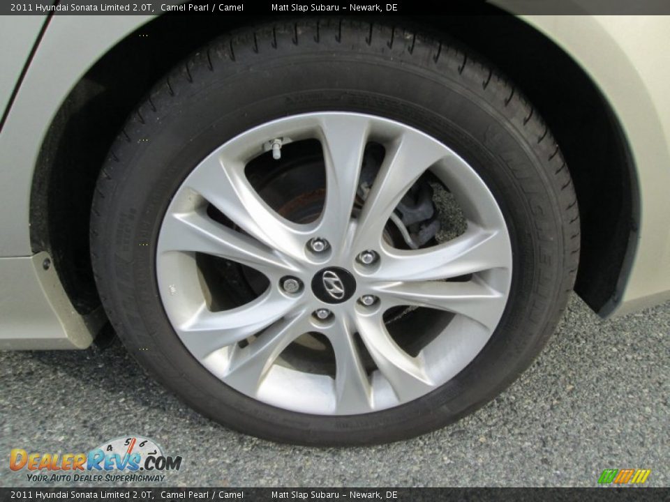 2011 Hyundai Sonata Limited 2.0T Camel Pearl / Camel Photo #22