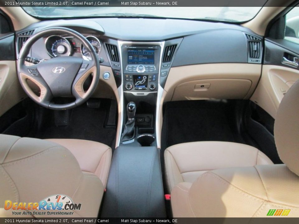 2011 Hyundai Sonata Limited 2.0T Camel Pearl / Camel Photo #24
