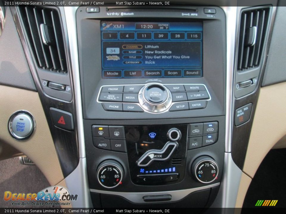 2011 Hyundai Sonata Limited 2.0T Camel Pearl / Camel Photo #25