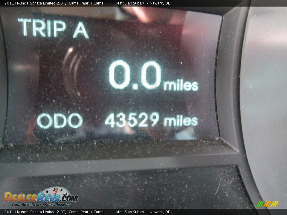 2011 Hyundai Sonata Limited 2.0T Camel Pearl / Camel Photo #28