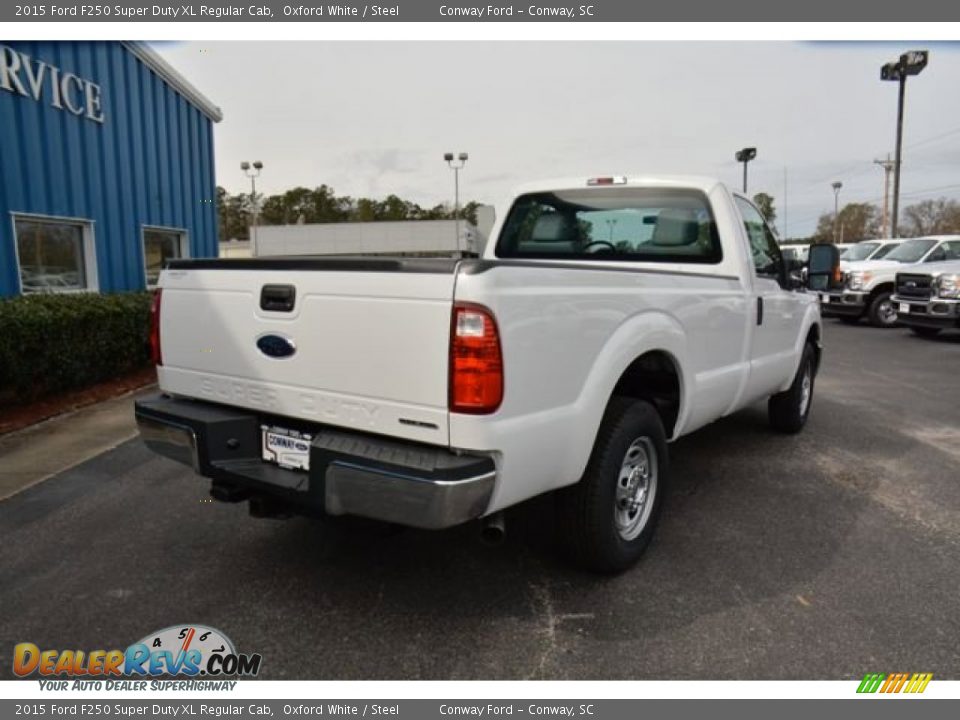 2015 Ford F250 Super Duty XL Regular Cab Oxford White / Steel Photo #4