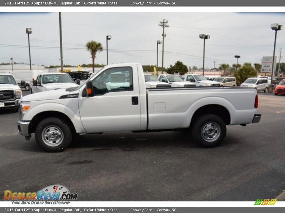 2015 Ford F250 Super Duty XL Regular Cab Oxford White / Steel Photo #7