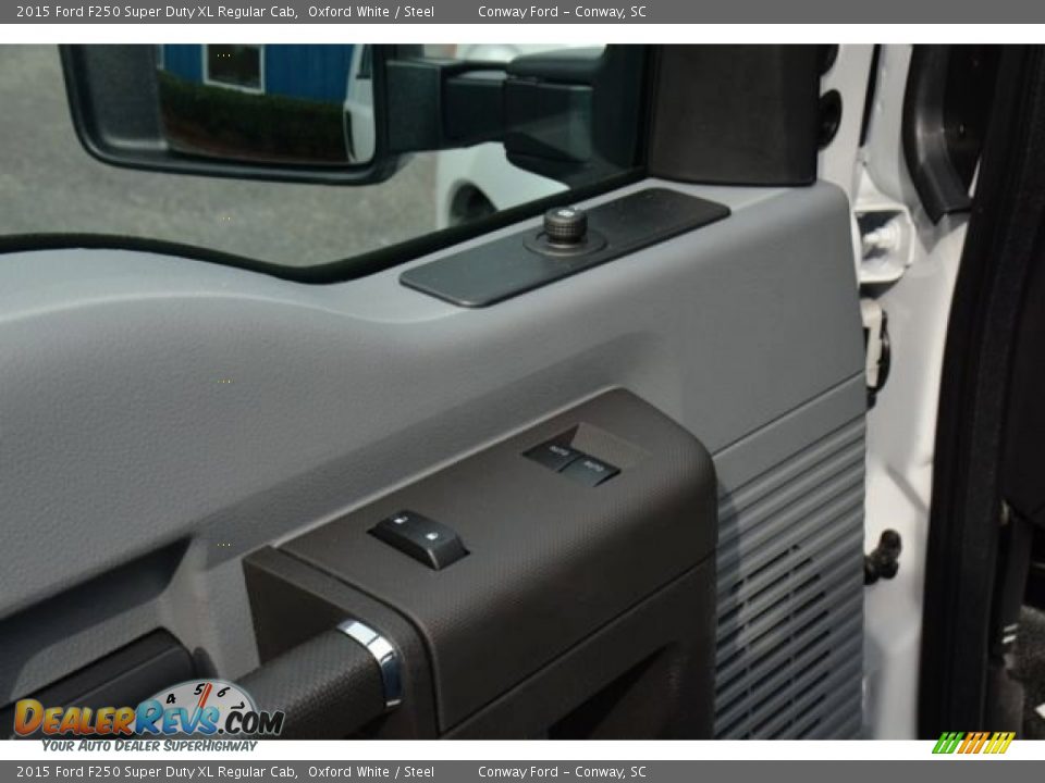 2015 Ford F250 Super Duty XL Regular Cab Oxford White / Steel Photo #11