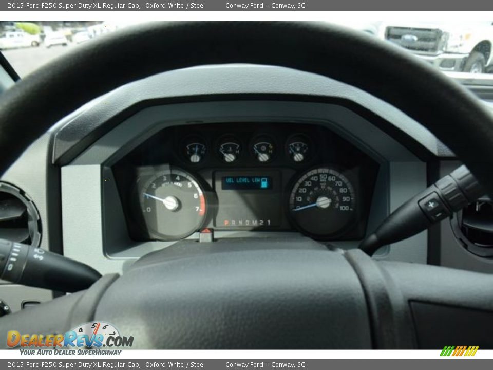 2015 Ford F250 Super Duty XL Regular Cab Oxford White / Steel Photo #13